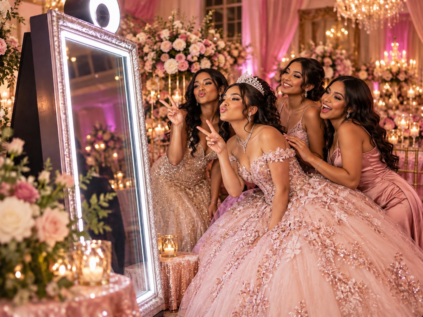 Quinceañera Photo Booth Rental
